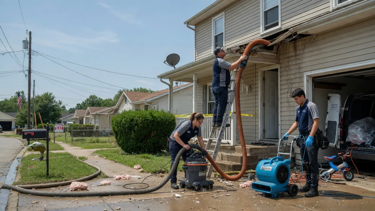 Water Damage Restoration in Bunker Hill, IL near me